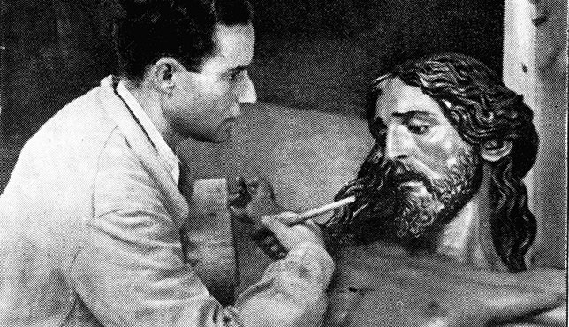 Antonio Illanes, escultor  sevillano del Siglo XX