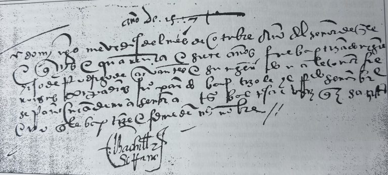 El enigma del nacimiento de Cervantes